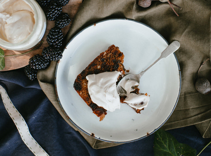 Truffle Navy Linen Napkins - Set Of Four