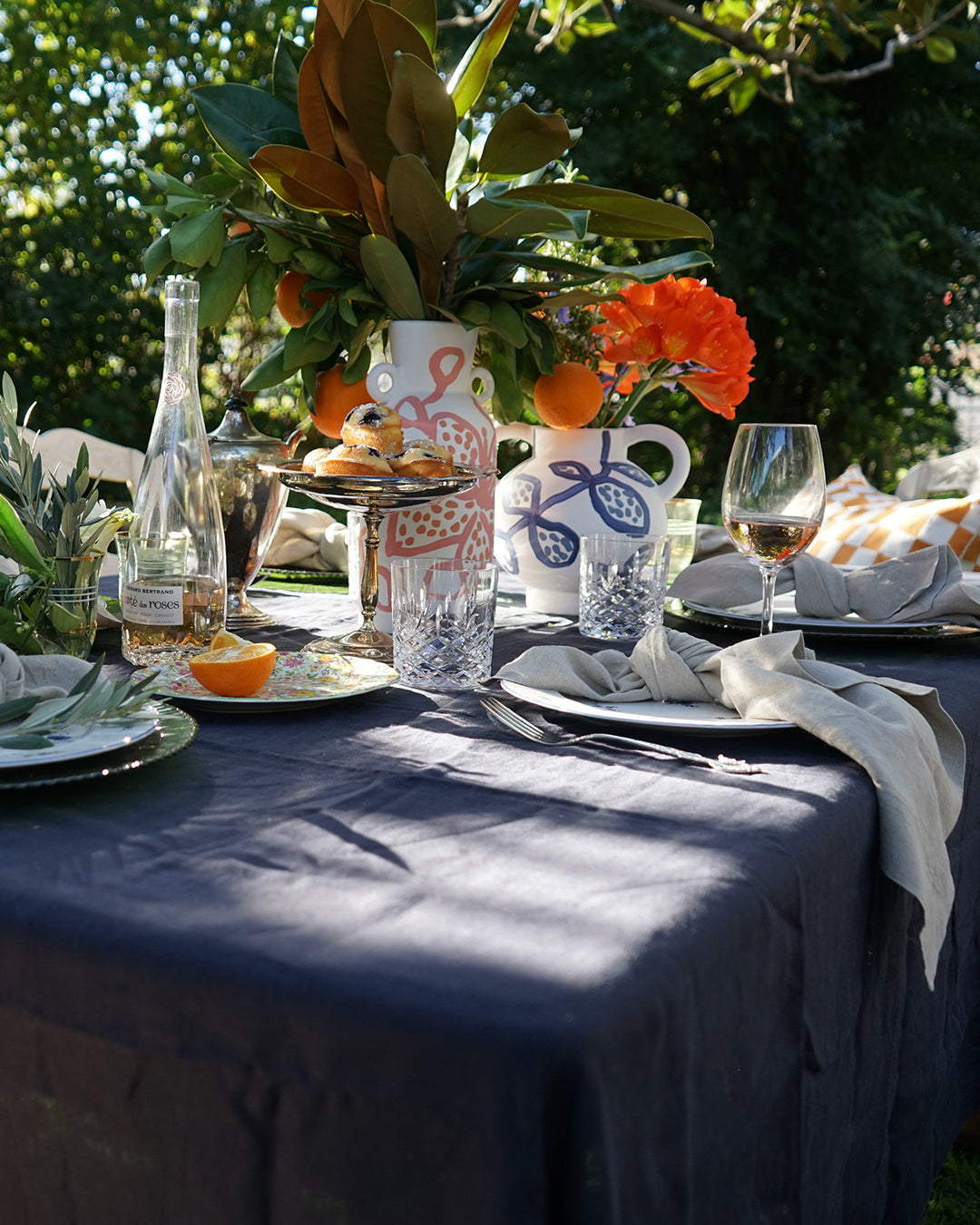 Natural Bircher Linen Napkins - Set Of Four