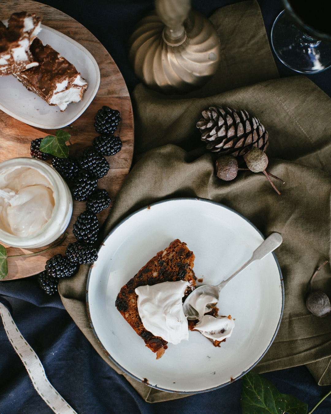 Caper Berry Green Linen Napkins - Set Of Four