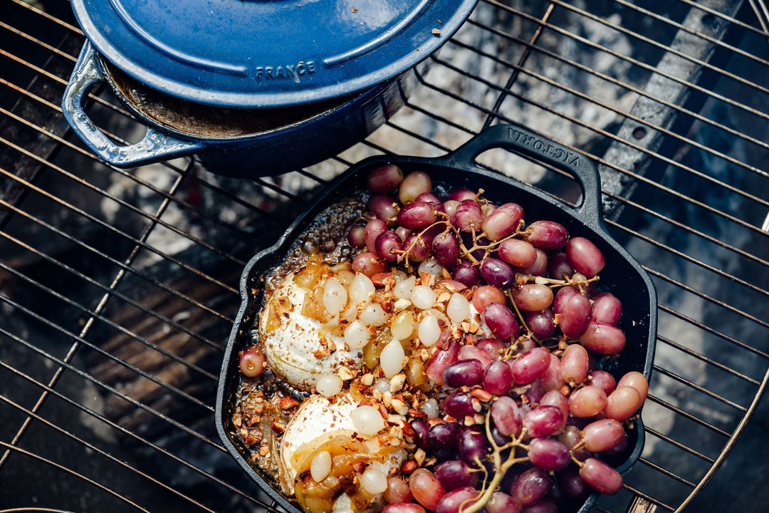 Smokey Fire Pit Brie & Easter Entertaining with Linen