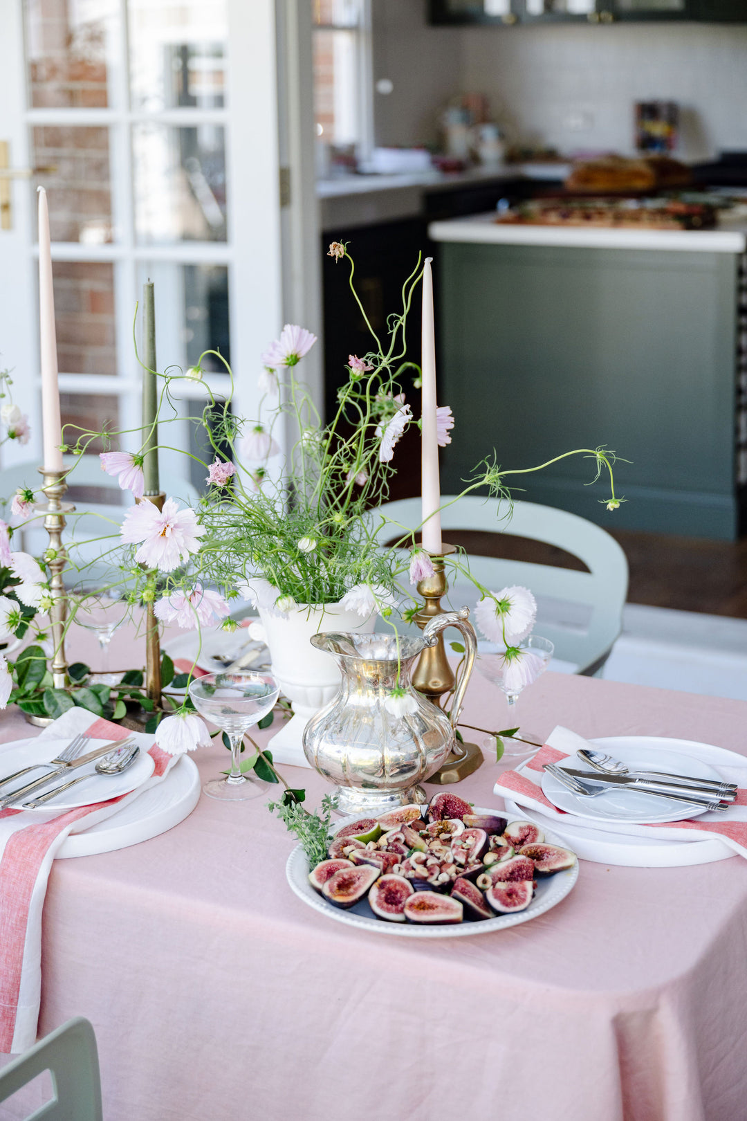Best Sellers - Rosé Pink Linen Napkins and Tablecloths