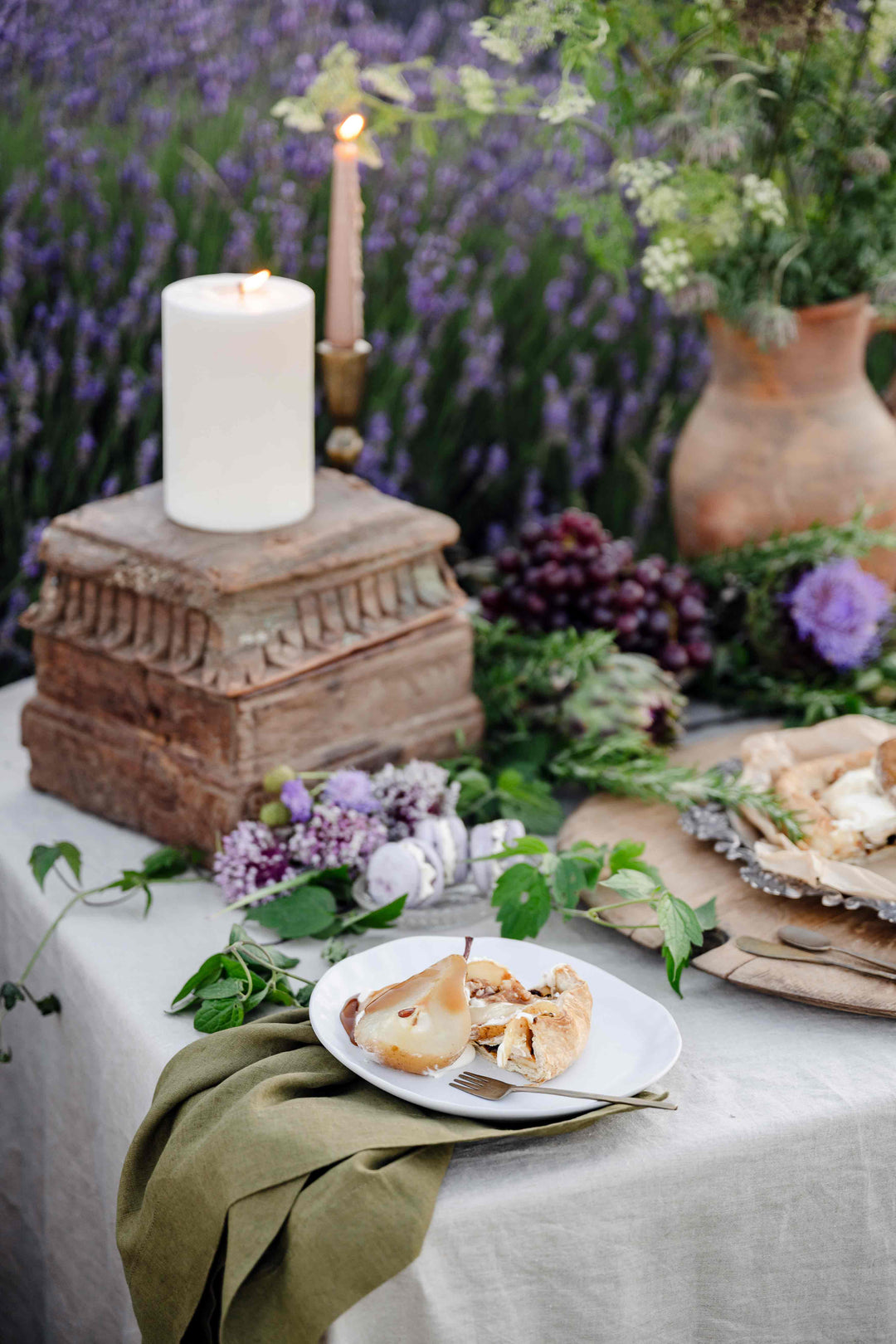 Bircher Natural Linen Tablecloth