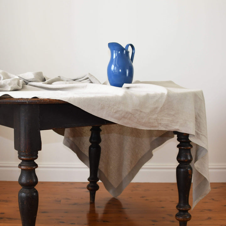 Long Lunch Linen Tablecloth Bircher Linen Tablecloth